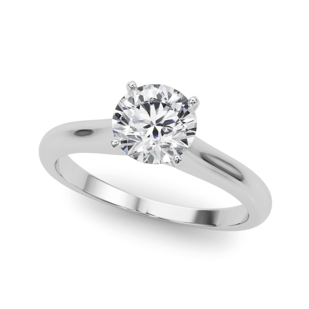 Leve Cathedral Solitaire Engagement Ring
