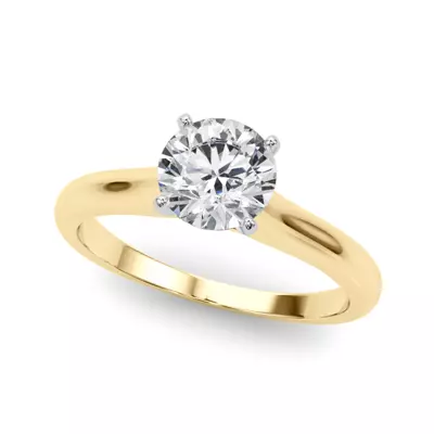 Leve Cathedral Solitaire Engagement Ring