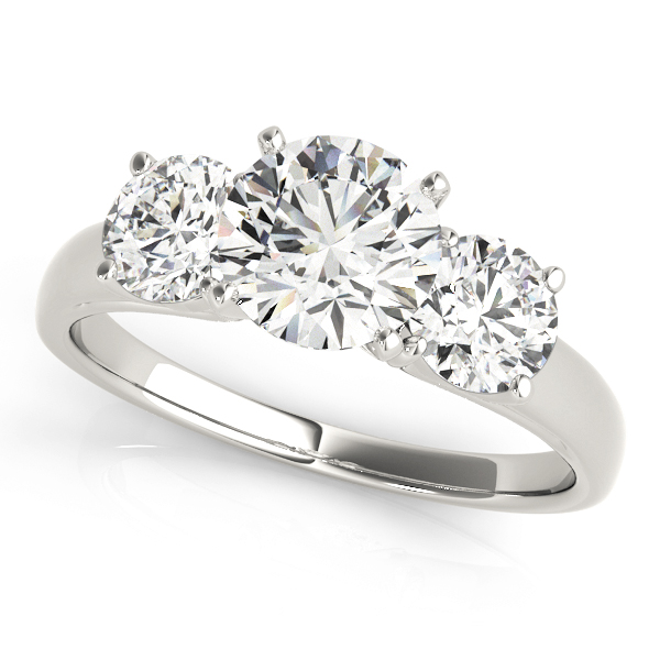 Landry Three Stone Engagement Ring