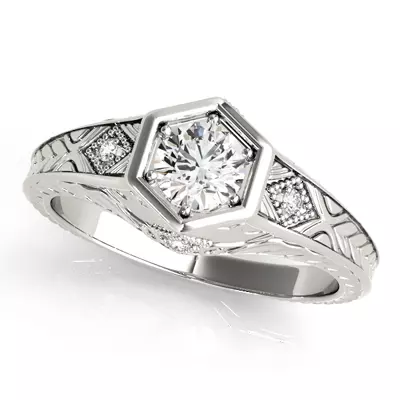 Charleston Vintage Engagement Ring