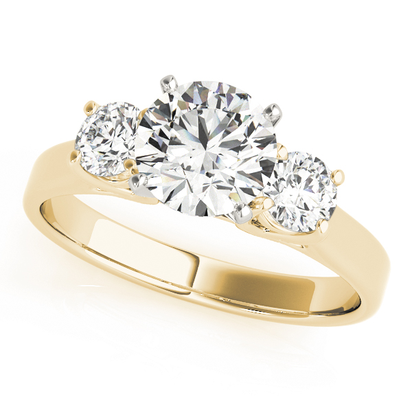 Campbell Three Stone Engagement Ring