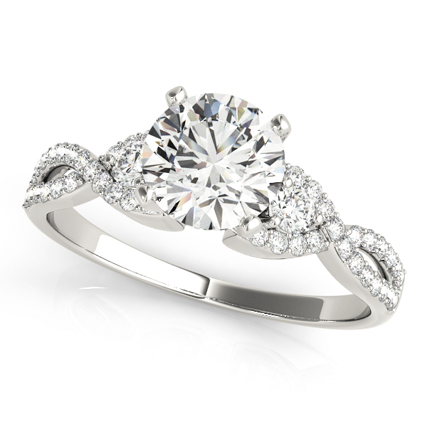 Rosalina Micro Pavé Engagement Ring
