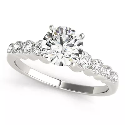 Vale Vintage Style Engagement Ring