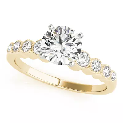 Vale Vintage Style Engagement Ring