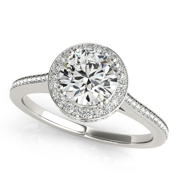 Rylee Halo Engagement Ring