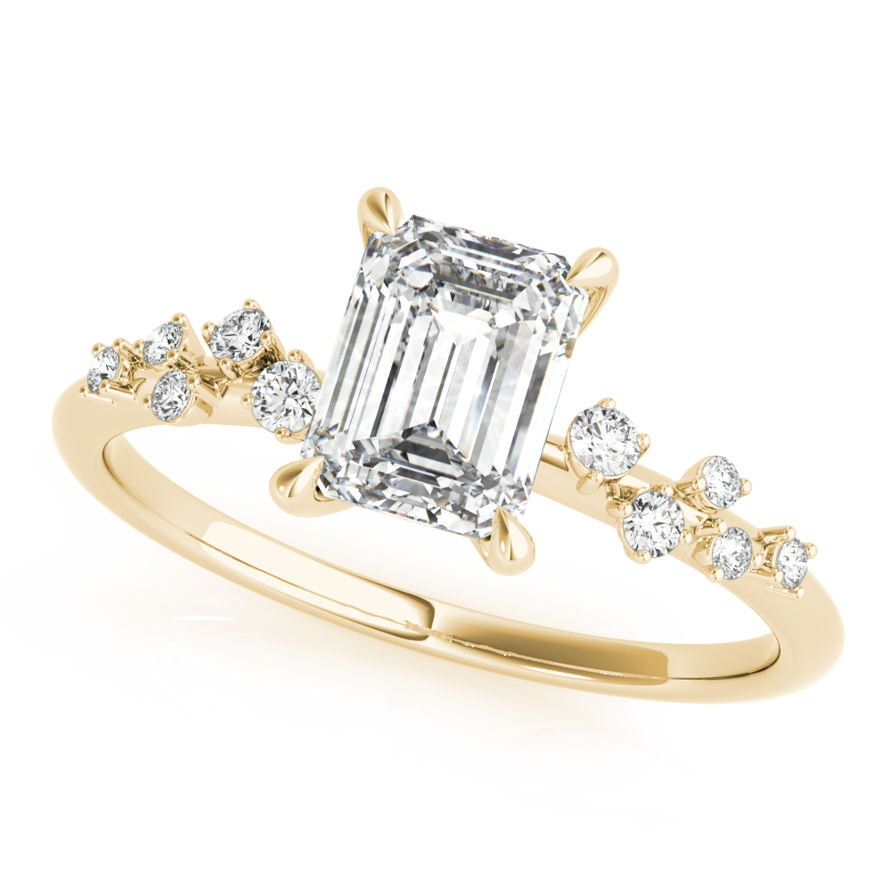 Margo Scattered Diamond Engagement Ring