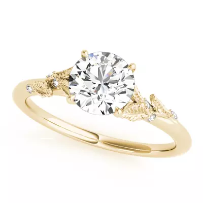 Lalana Nature Inspired Diamond Engagement Ring