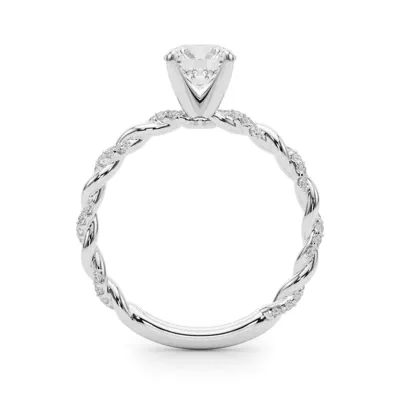 Freya Diamond Twist Engagement Ring