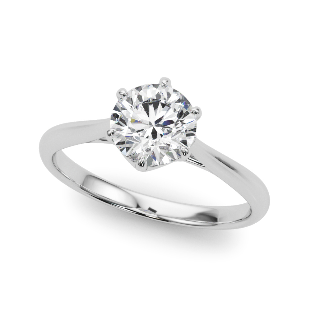 Cheyenne 6 Prong Solitaire Engagement Ring