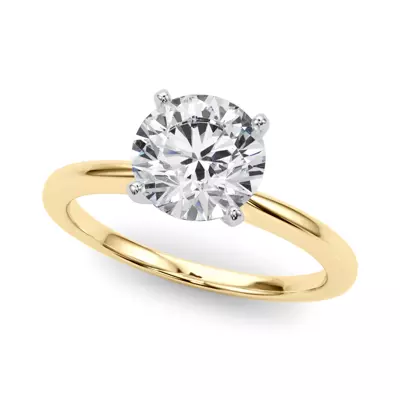 Windy Solitaire Engagement Ring