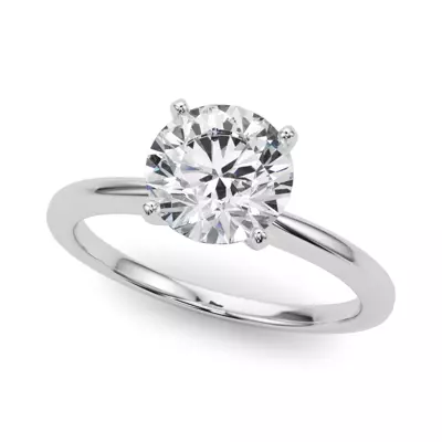 Windy Solitaire Engagement Ring