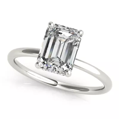 Setting Lisa Hidden Halo Diamond