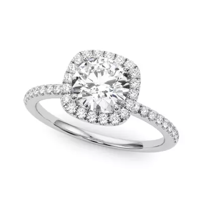 Chloe Halo Engagement Ring