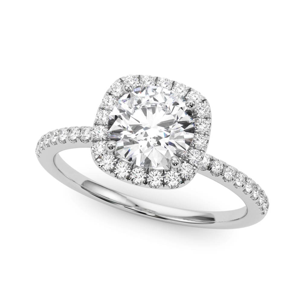 Chloe Halo Engagement Ring