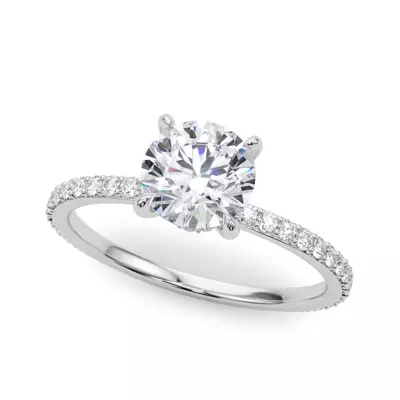 Sedona Hidden Halo Engagement Ring