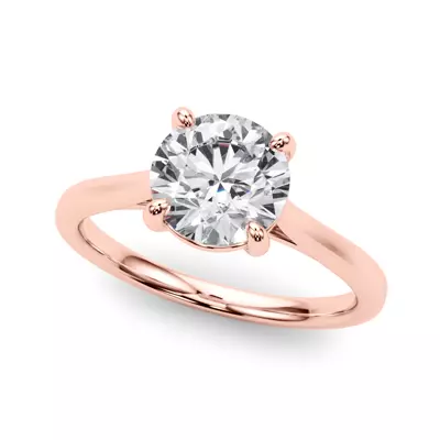 Noemie Cathedral Solitaire Engagement Ring