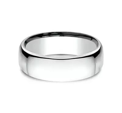 Euro Comfort-Fit Plain Band (7.5mm)