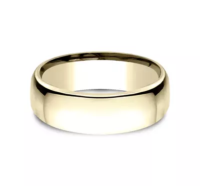 Euro Comfort-Fit Plain Band (7.5mm)