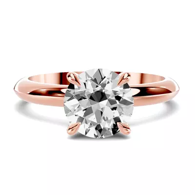 Serra Knife Edge Engagement Ring (2.5mm)