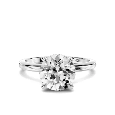 Avalon Classic Hidden Halo Engagement Ring