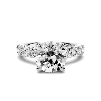 Lumina French Pavé Lab Engagement Ring (1 ct. tw.)