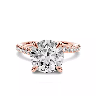 Torvia Pavé Engagement Ring