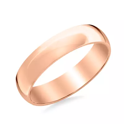 Low Dome Polished Band (5mm)