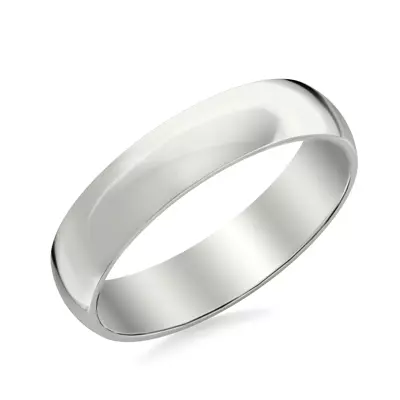 Low Dome Polished Band (5mm)