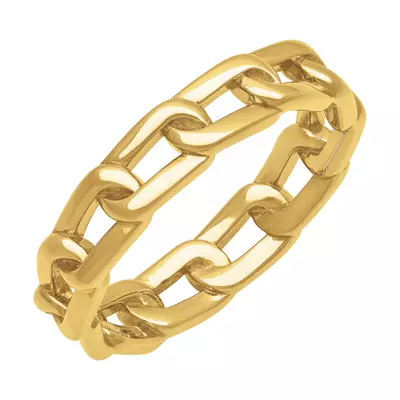 Polished Horizontal Link Band (5mm)