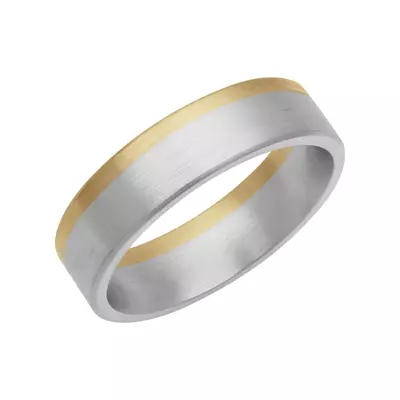 Two-Tone Asymmetrical Fusion Band (6mm)