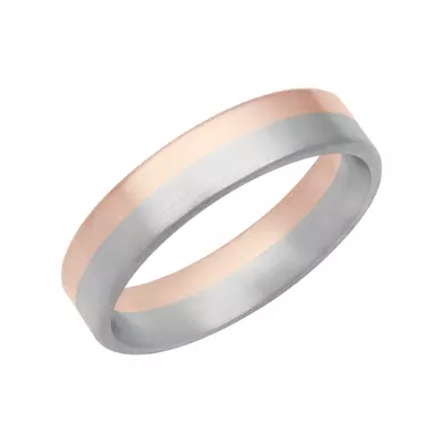 Two-Tone Inlay Fusion Band (5.5mm)