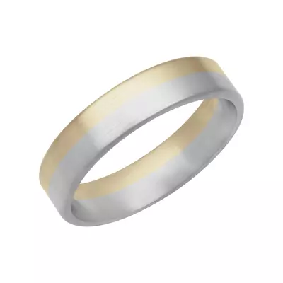 Two-Tone Inlay Fusion Band (5.5mm)