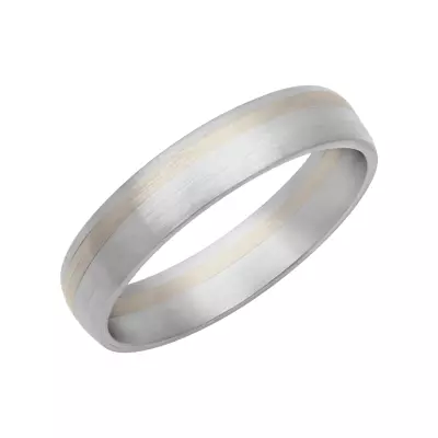 Two-Tone Asymmetrical Fusion Band (4.5mm)