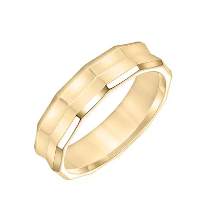 Concave Beveled Band (6mm)