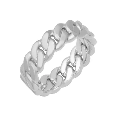 Brushed Cuban Link Band (7mm)
