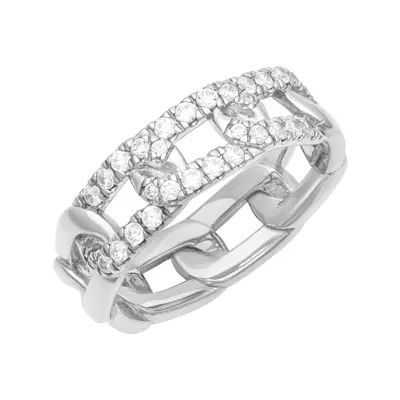 Horizontal Diamond Link Band (7mm)