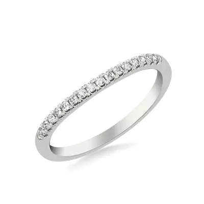 Sky Classic Diamond Wedding Band