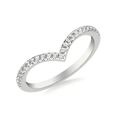 Zahra Pavé Diamond V-Band