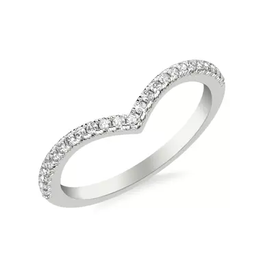 Maisie Pavé Diamond V-Band