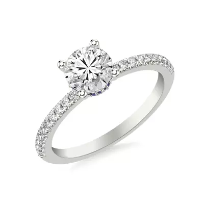 Maisie Sapphire Accent Engagement Ring