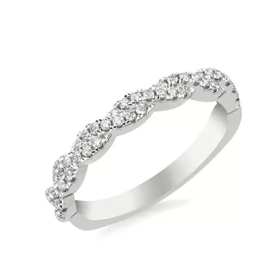 Janelle Twist Diamond Band