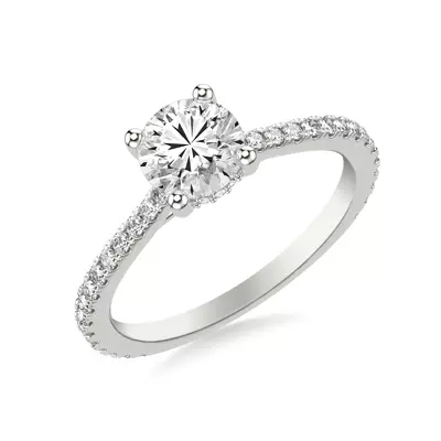Caroline Classic Diamond Engagement Ring