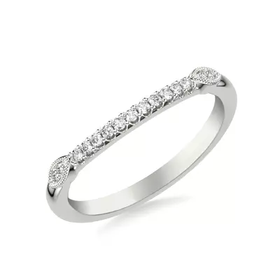 Kelly Contemporary Diamond Wedding Band