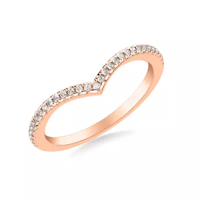 Persephone Pavé Diamond V-Band