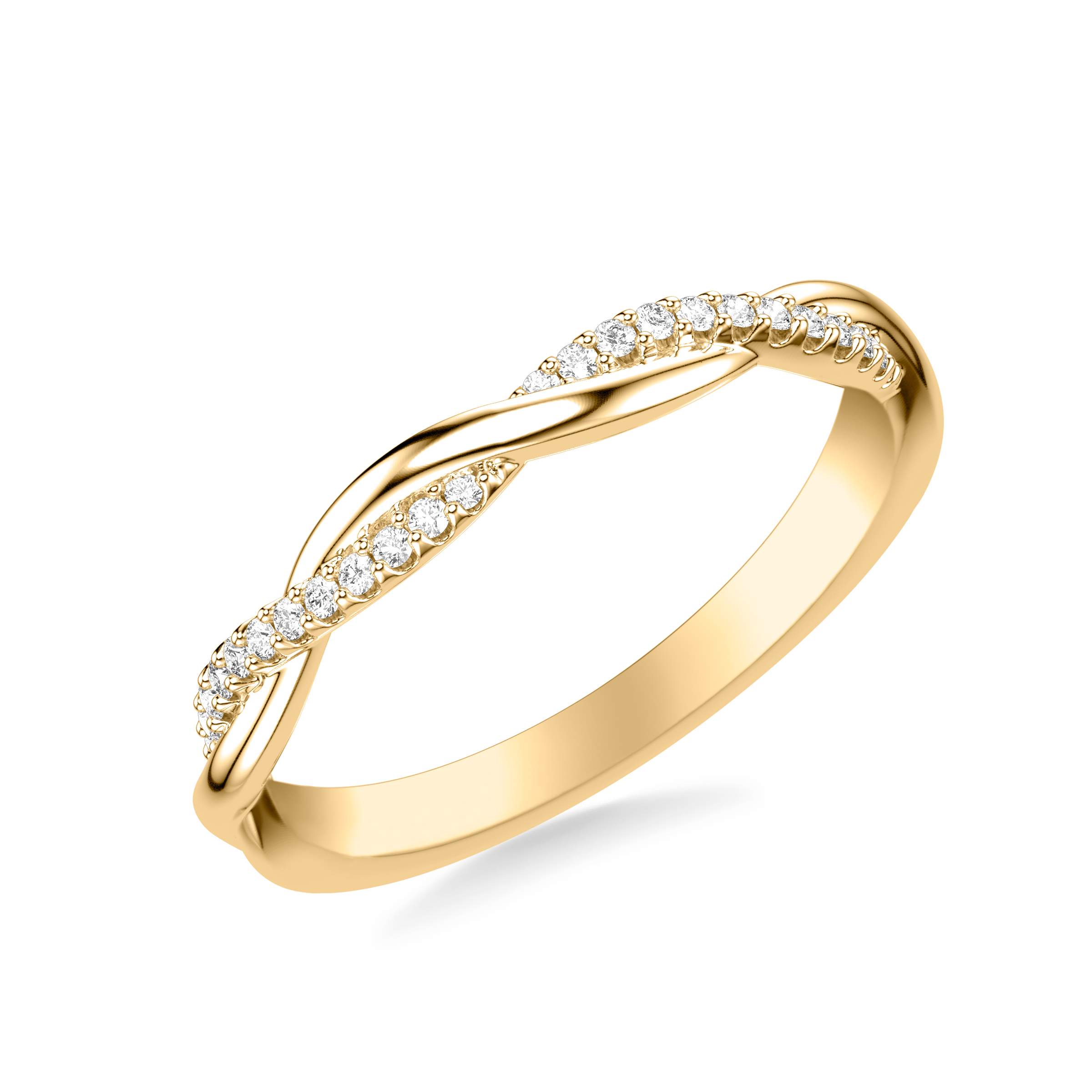 Mckenzie Diamond Twist Band