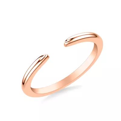 Lexi High Polished Open Band