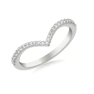 Marisol Pavé Chevron Band