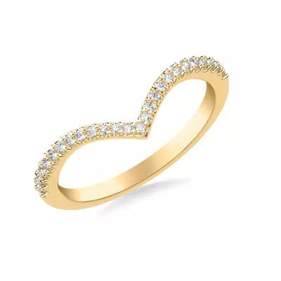 Marisol Pavé Chevron Band