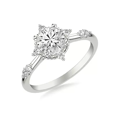 Braelyn Diamond Accent Engagement Ring