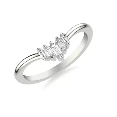 Yasmin Baguette Diamond V-Band